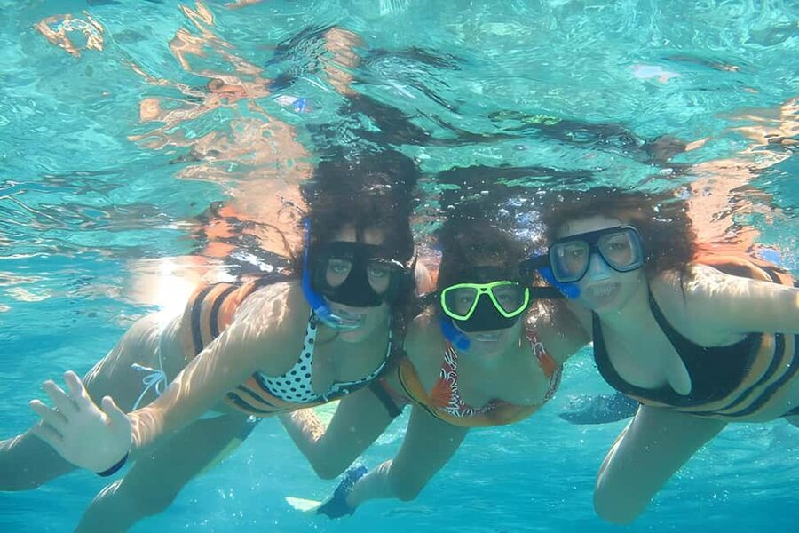 Party Boat Catamaran Excursion with snorkeling, BBQ & music - Setting out from Sosua Beach