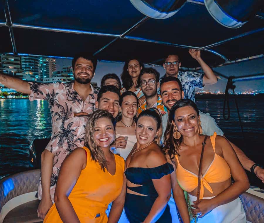 Party Boat in Cartagena Bay with NightClub Ticket - Value of the two-hour format
