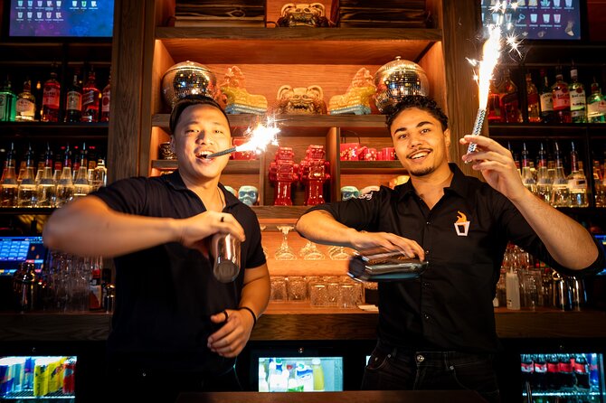 Party Cocktail and Shot Workshop with Free Drinks - Behind the bar on Korte Leidsedwarsstraat