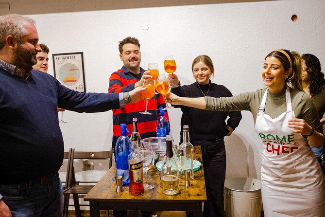 Pasta Cooking Class Near the Colosseum with 3 Spritz Cocktails - Key points at a glance
