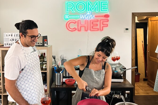 Pasta Cooking Class Near the Colosseum with 3 Spritz Cocktails - What the three hours are really worth