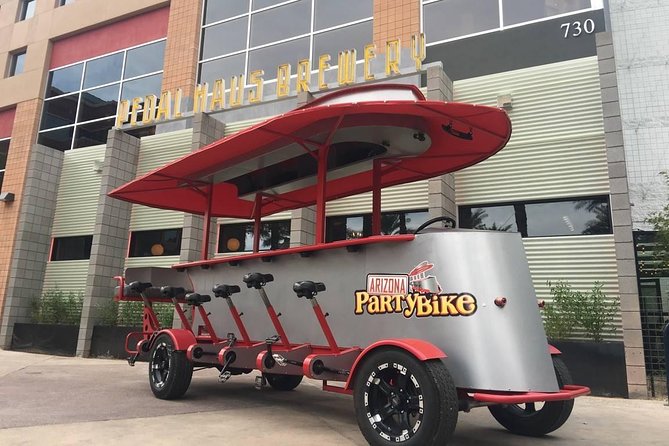Pedal Bar Crawl of Old Town Scottsdale - Boondocks offers patio time and games