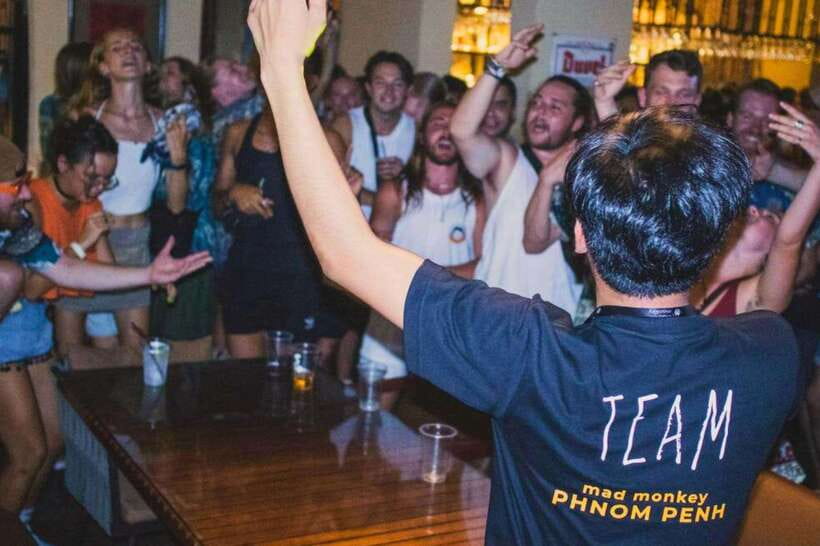 Phnom Penh Pub Crawl with Free Mad Monkey Singlet - Key points to know before you book