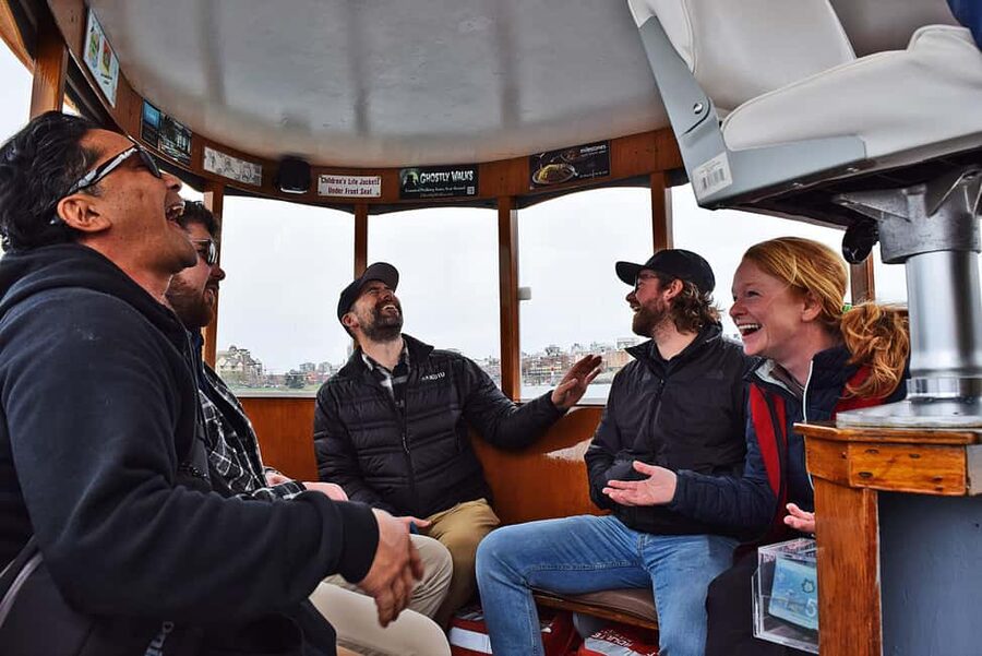 Pickle Pub Crawl: Ferry Rides and Appetizers - The second ferry to Songhees Park