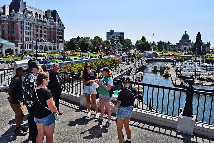 Pickle Pub Crawl: Ferry Rides and Appetizers - Songhees Park: a quieter change of pace