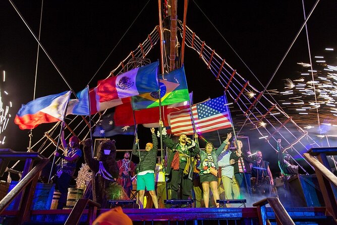 Pirate Ship Jolly Roger with Dinner and Open Bar - Leaving From Punta Sam at 5:00 pm
