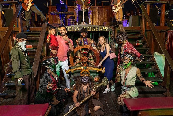 Pirate Ship Jolly Roger with Dinner and Open Bar - Booking, Cancellation, and Weather Details