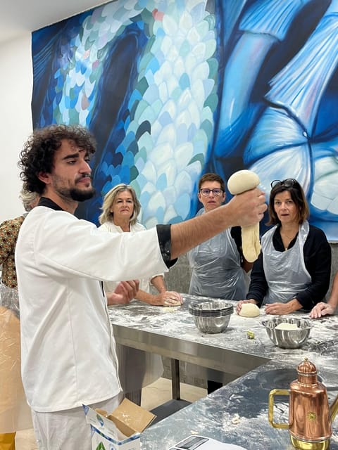 Pizza-Making Workshop by night with glass of wine - Making pizza in Naples, not just eating it