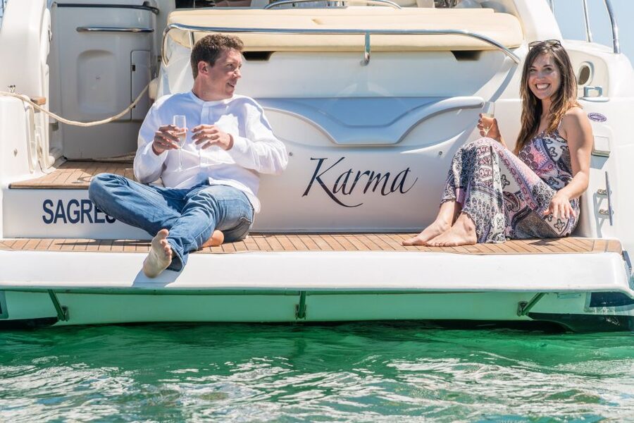 ponta da piedade 2h luxury charter with drinks and tapas - Ponta da Piedade by yacht