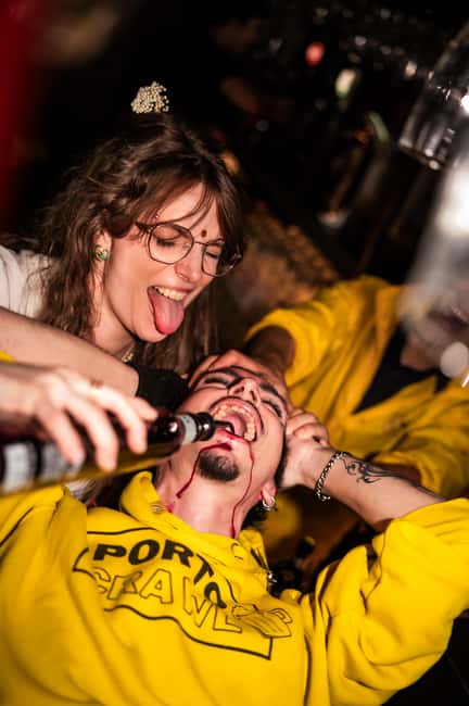 Porto: 4 Bar Pub Crawl, 7 Drinks, & Skip-the-Line Club Entry - Largo de Alberto Pimentel and the opening games