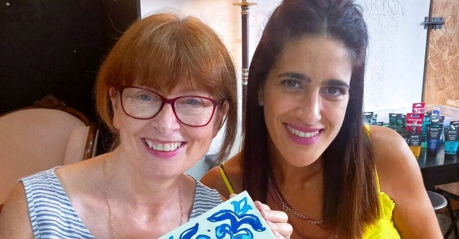 Porto: Tile Painting and Cocktails in Downtown Porto - Picking Up Your Finished Azulejo