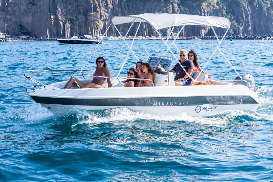 Positano: Boat Tour of Capri with Drinks and Snacks - Faraglioni Rocks from the best angle