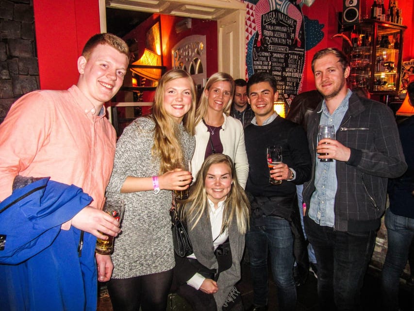 Poznan: Pub Crawl with Free Club Entry - Three bars, three included shots, and changing venues
