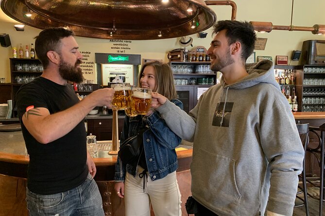 Prague Historic Pub Tour with Drinks Included - Old Town: famous architecture with a modern film connection