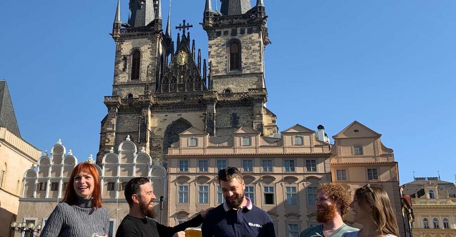 Prague: Historic Pubs Tour with Drinks - Charles Bridge and the move to Lesser Town
