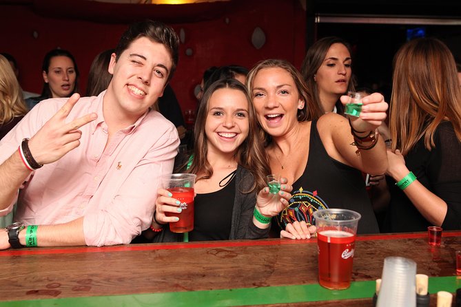 Prague Pub Crawl with Unlimited Drinks & 5 story club Entry - Chapeau Rouge and the shot-stop format