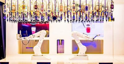 Robotic Bar Entry with a Drink Included