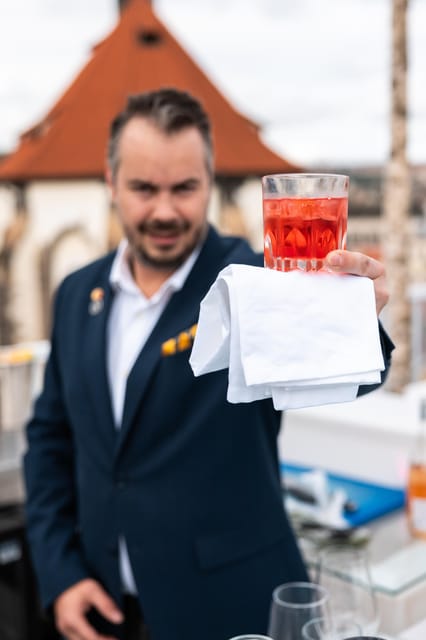 Prague: Sky Bar Aperitivo Menu with Drink & Panoramic Views - Four Menus, From Cheese Boards to Goat Cheese Foam