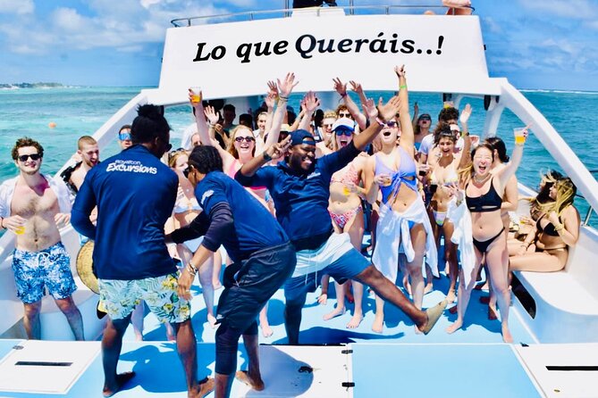 Private Catamaran Cruise with Slide & unlimited drinks - Dolphin spotting is brief, not a dolphin encounter