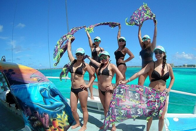 Private Sunset Catamaran Adventure Cruise with Open Bar - Meeting Olga and Jhon at the Hyatt Regency beach