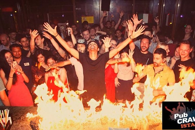 Pub Crawl Istanbul / Rooftop Clubs & Party Bus - Starting with games in Asmalı Mescit at 9 PM