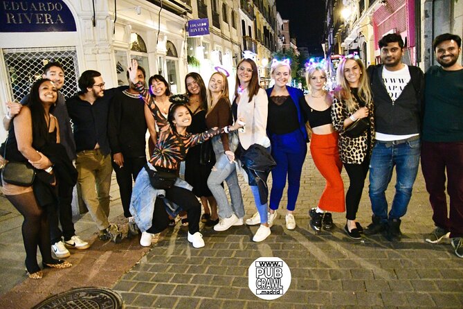 Pub Crawl Madrid by Mad Party Crew - The final club changes with the weekday
