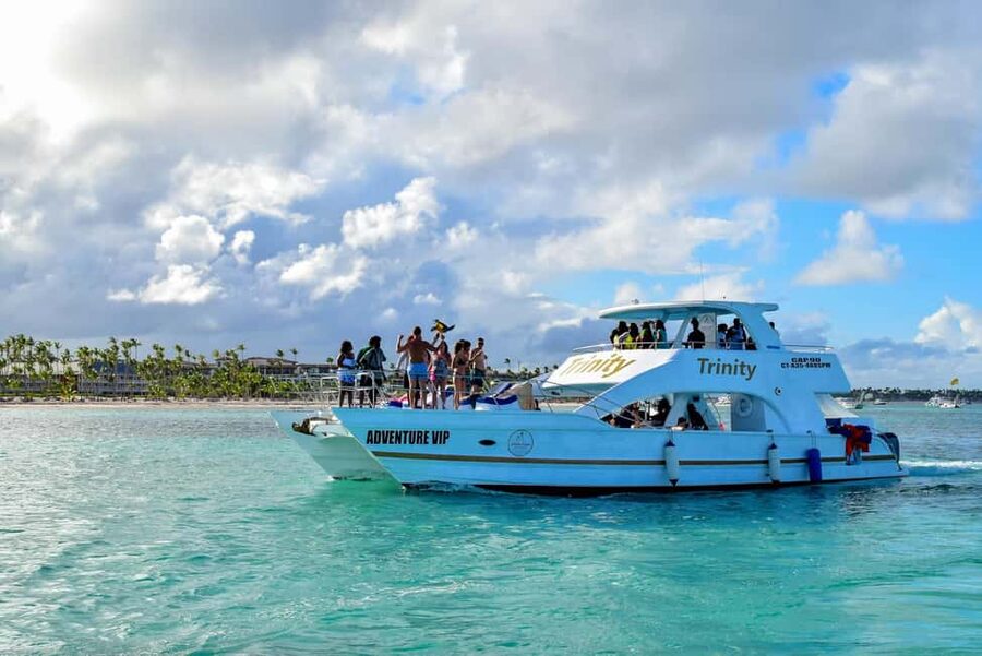 Punta Cana Party Boat (Adults only) - Boarding the boat and finding the party