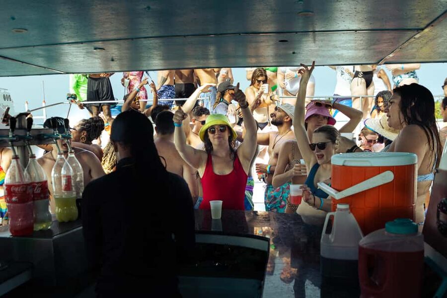Punta Cana Party Boat (Adults only) - One hour by shared bus from your pickup point