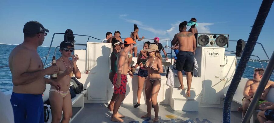 Punta Cana: Party Boat and Snorkeling Adventure - Music, dancing, and the open bar on board
