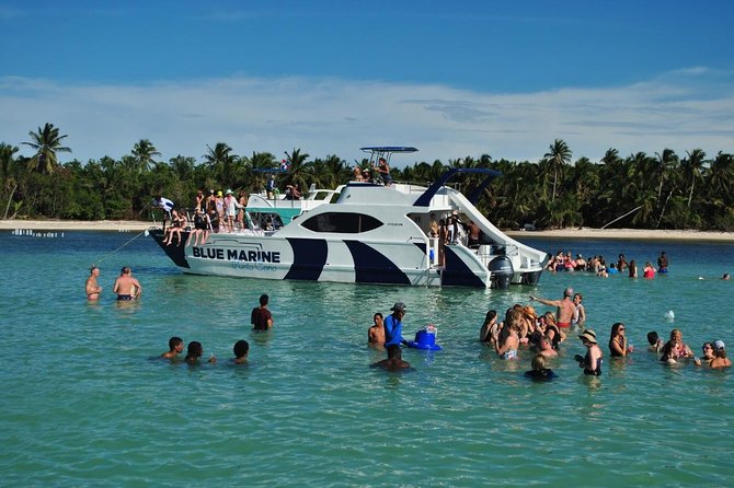 Punta Cana Party Boat Snorkeling with Music DJ and Open Bar - The sandbar is the natural high point of the afternoon