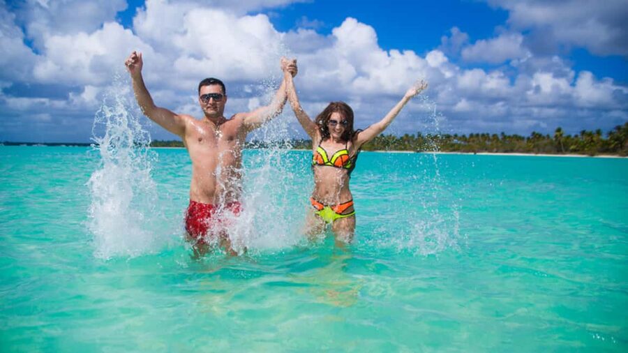 Punta Cana: Saona Island All Included Open Bar Catamaran - The early Punta Cana pickup and road transfer