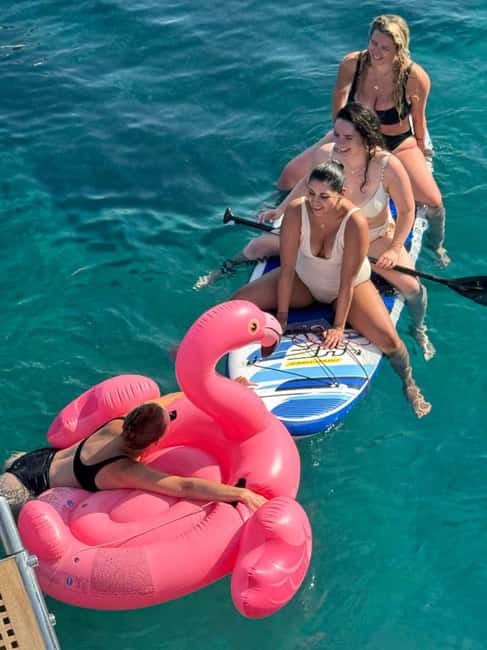 Rethymno Premium Catamaran Cruise: Healthy Lunch & Open Bar - A Cretan lunch prepared on board