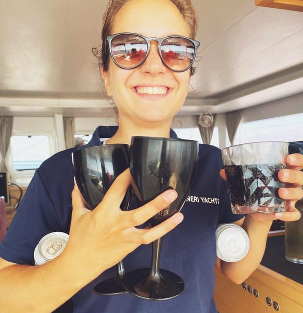 Rethymno: Sunset Catamaran Cruise - Sushi & Open Bar - The Crew’s Personal Touch