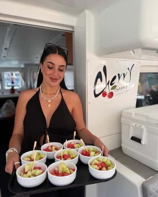 Rhodes: All inclusive Catamaran Escape with Lunch & Drinks - What the crew and boat add to the day
