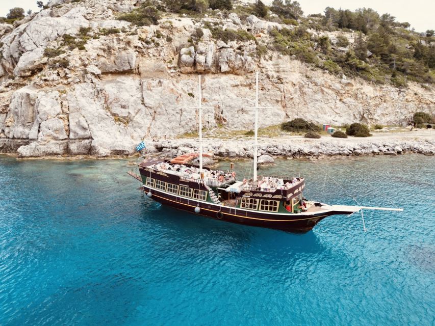 Rhodes: All Inclusive Day Cruise with BBQ & Unlimited Drinks - Kallithea Springs: an easy first swim