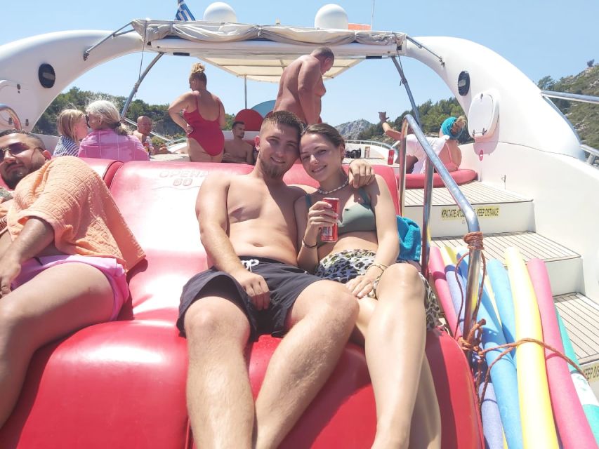 Rhodes: Beach Cruise with Swimming, Meal, & Unlimited Drinks - Traganou Caves: the most hands-on stop
