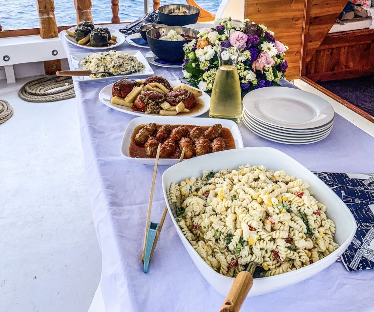 Rhodes: Cruise with 3 Stops, Lunch and Unlimited Drinks - Afandou Beach: the longest stop and lunch break