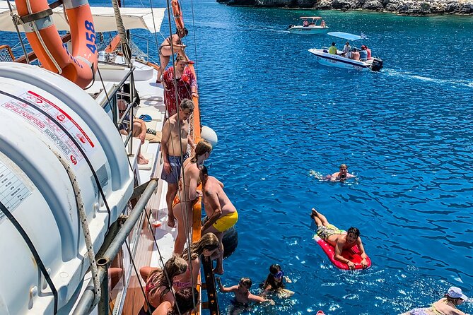 Rhodes Day Cruise (with lunch & unlimited drinks) 5,5 Hours - Timing, transport, and cruise ship planning