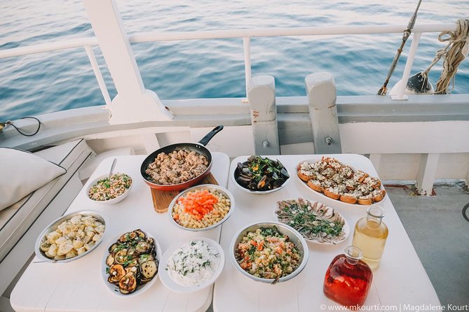 Rhodes Exclusive Sunset tour Cocktail Open bar Gourmet Live Music - The 45-minute sail to Kallithea Springs
