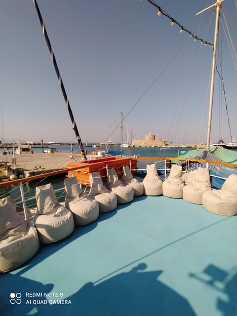 Rhodes: Sunset Cruise to Kallithea with Drinks and Snacks - At a glance
