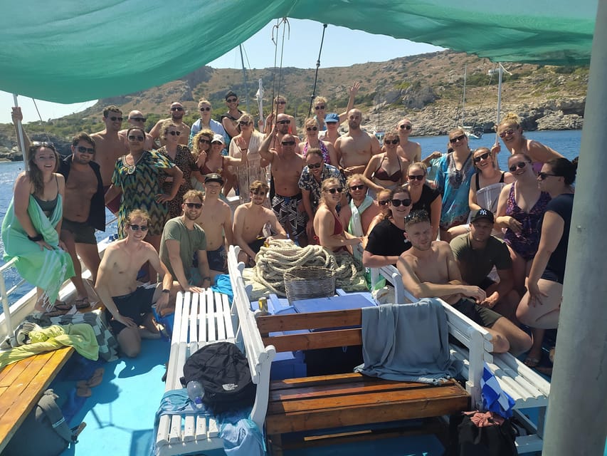 Rhodes: Sunset Cruise to Kallithea with Drinks and Snacks - Kallithea brings the first real break