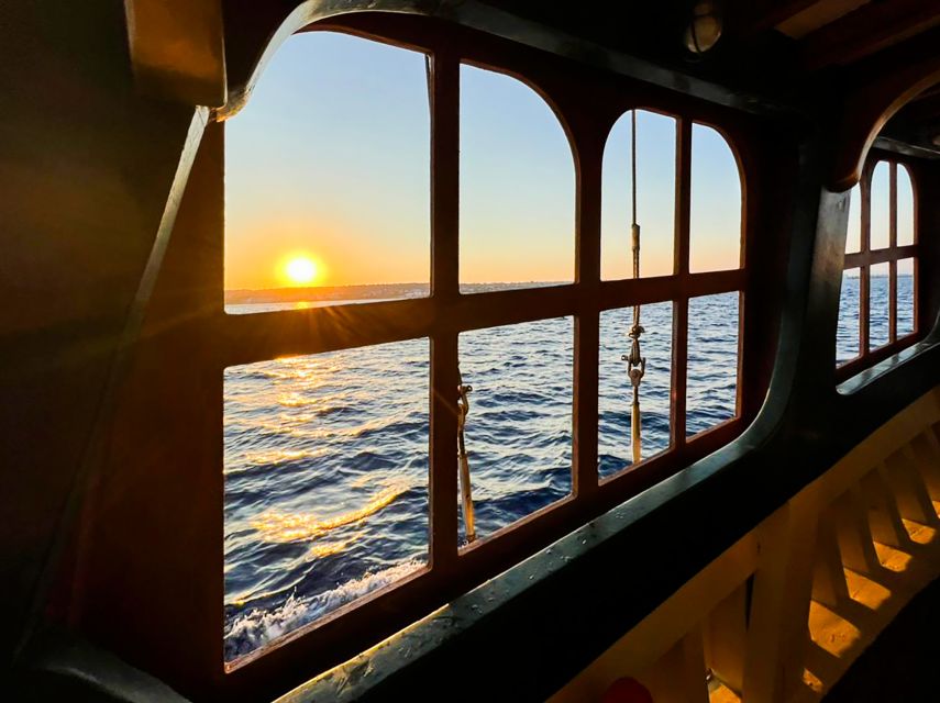 Rhodes: Sunset Cruise with Greek BBQ and Unlimited Drinks - Greek BBQ on the return sail