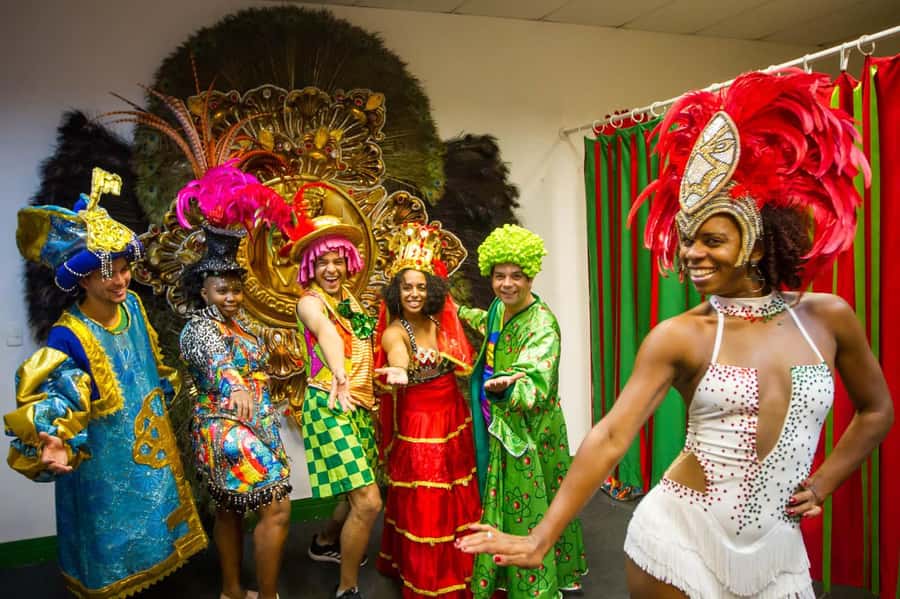 Rio: Carnival Backstage Tour at Samba City with Cocktail - Inside Grande Rio’s working spaces