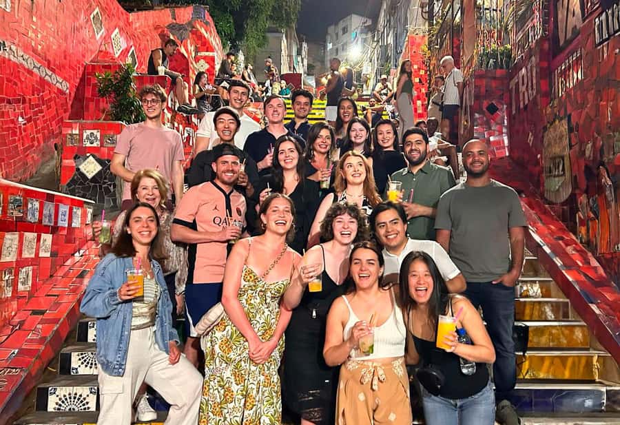Rio: Pub Crawl in Lapa with Cachaça Tasting and Live Samba - The Arcos da Lapa and one included caipirinha