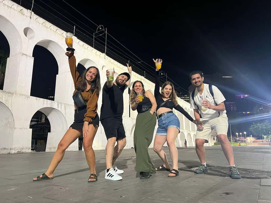 Rio: Pub Crawl in Lapa with Cachaça Tasting and Live Samba - Finishing with Brazilian funk, pop, and reggaeton