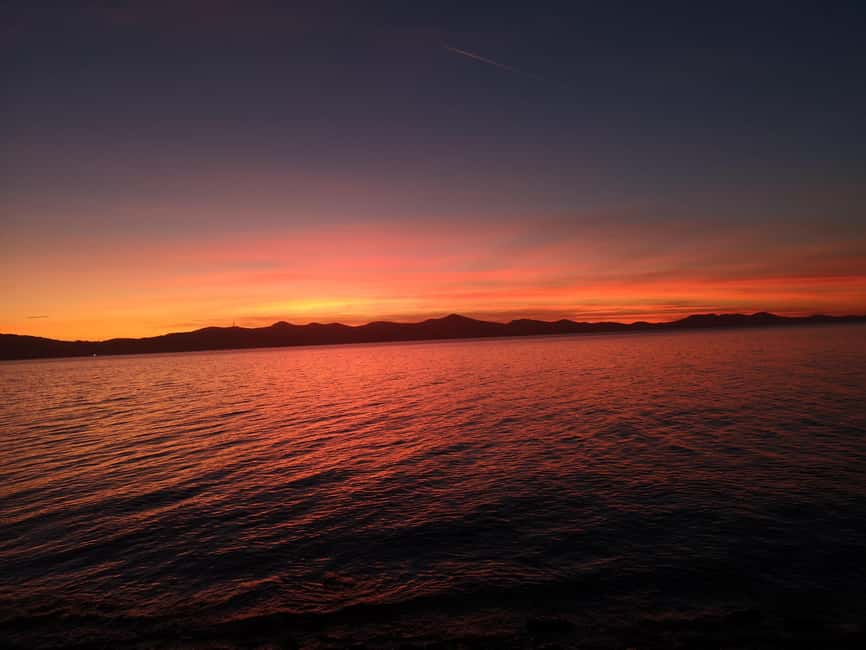 Romantic Sunset tour around Zadar with Drinks - Leaving Foša as Zadar’s evening begins