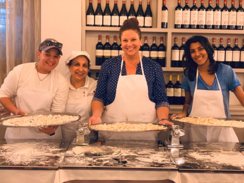 Rome: Pasta & Tiramisu Class with Free Flowing Fine Wine - Key points at a glance
