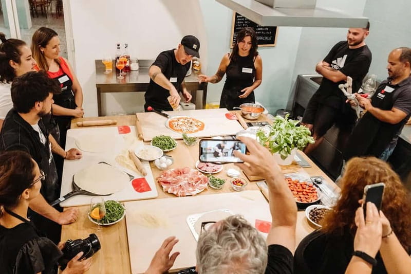 Rome: Pizza Making Class with Gelato & Drinks Included - Meeting in Piazza di San Giovanni della Malva