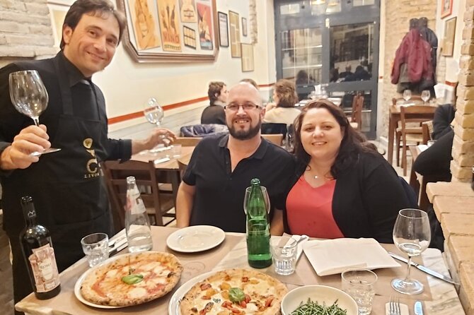 Rome: Pizza & Tiramisu Class with Free Flowing Fine Wine - Making pizza near Rome’s famous sights