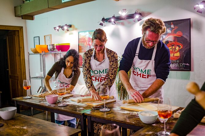 Rome Tipsy Cooking Class: Make Pasta and Mix 3 Spritz Cocktails - The Hugo Spritz While You Cook